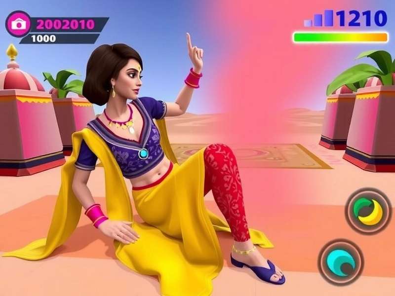 Holi Color Fantasy festival mode gameplay